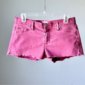 Hudson Pink Denim Women's Shorts, size 27